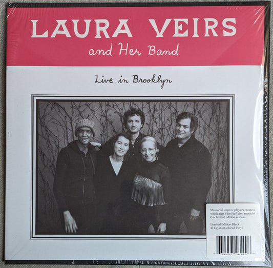 VEIRS, LAURA - LIVE IN BROOKLYN : CLEAR/BLACK VINYL - LP