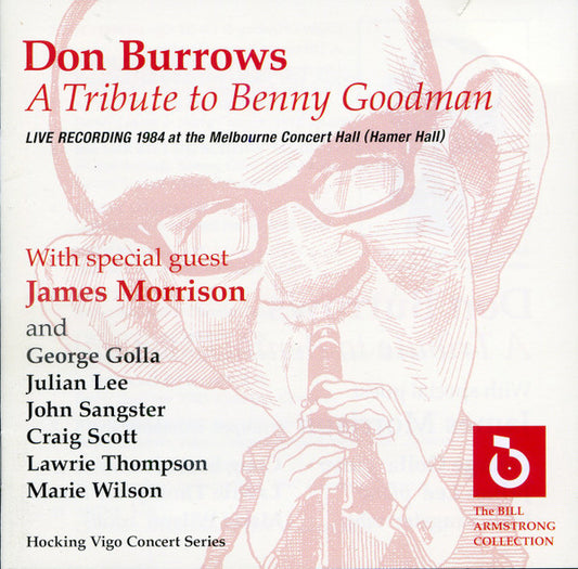 BURROWS, DON - TRIBUTE TO BENNY GOODMAN (2CD) - CD