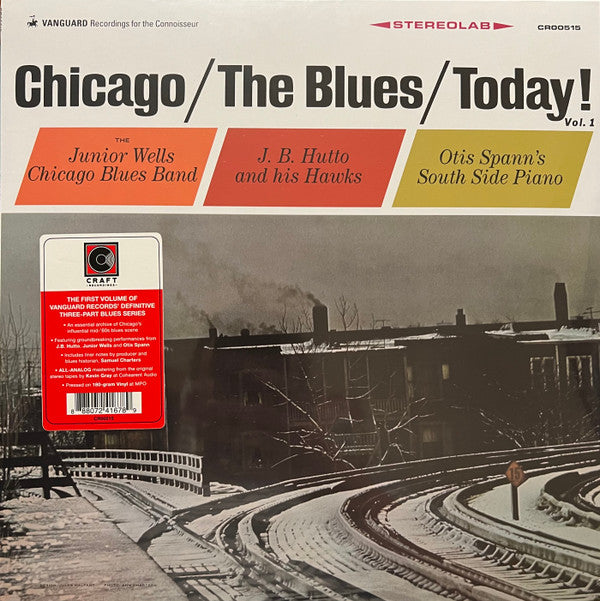 VARIOUS - CHICAGO/THE BLUES/TODAY : ALL ANALOGUE M - LP