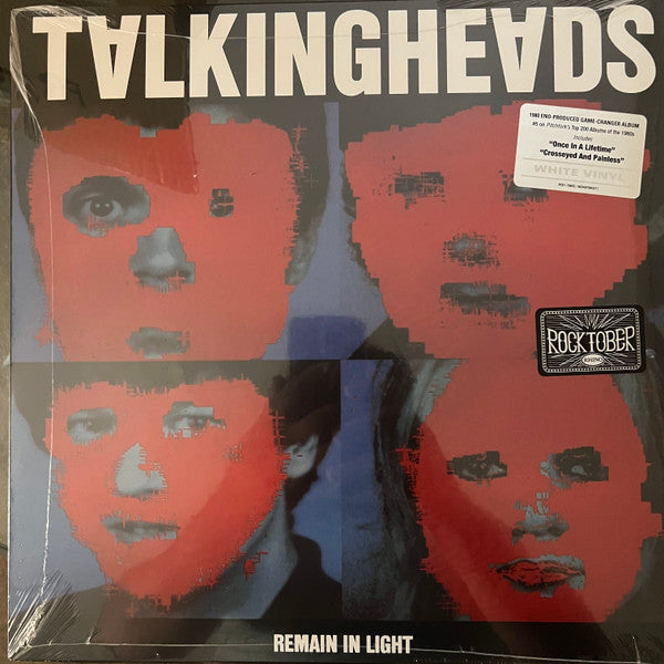 TALKING HEADS - REMAIN IN LIGHT : SOLID WHITE (2022) - LP