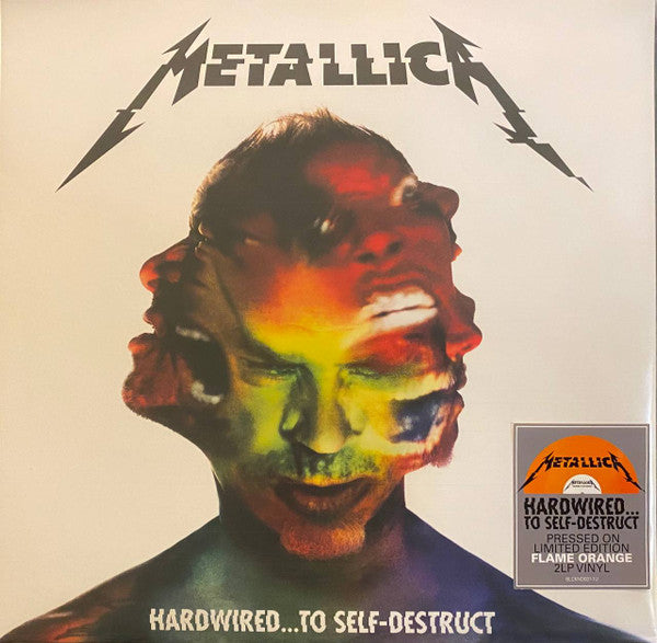 METALLICA - HARDWIRED ... : FLAME ORANGE 2LP SET - LP