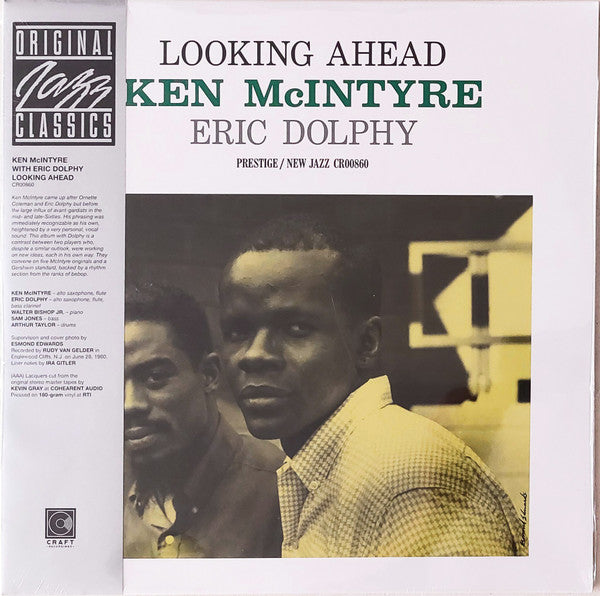 MCINTYRE, KEN / ERIC DOLPHY - LOOKING AHEAD : ORIGINAL JAZZ CLASSICS - LP