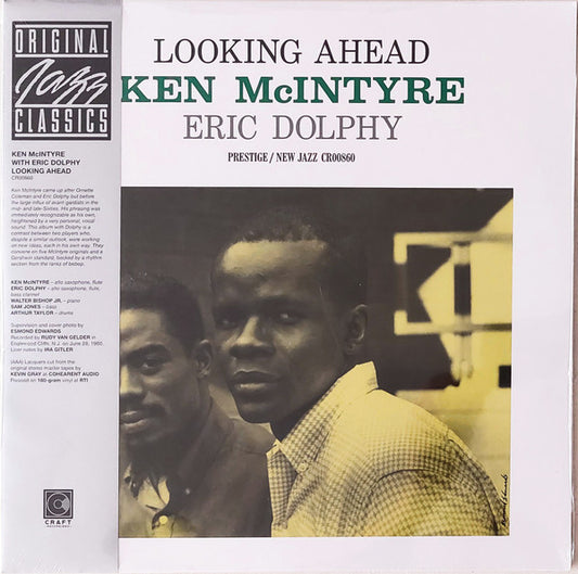 MCINTYRE, KEN / ERIC DOLPHY - LOOKING AHEAD : ORIGINAL JAZZ CLASSICS - LP
