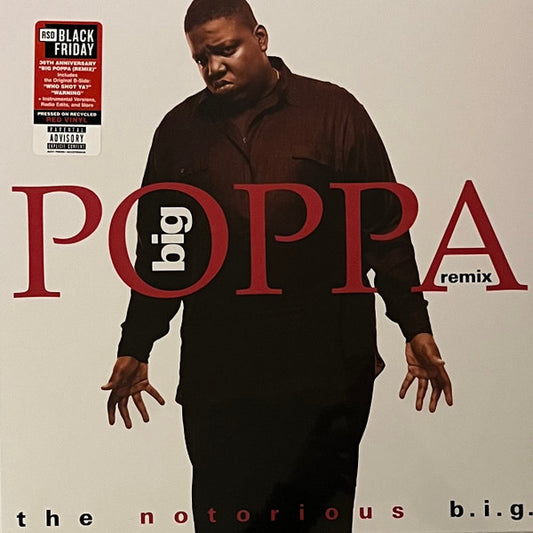 NOTORIOUS B.I.G. - BIG POPPA (REMIX) : RED VINYL - LP
