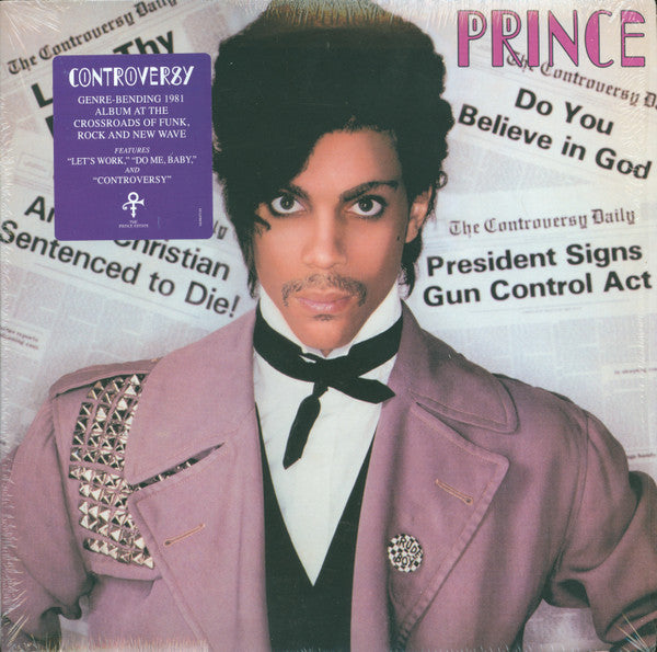 PRINCE - CONTROVERSY : REMASTER W/POSTER - LP