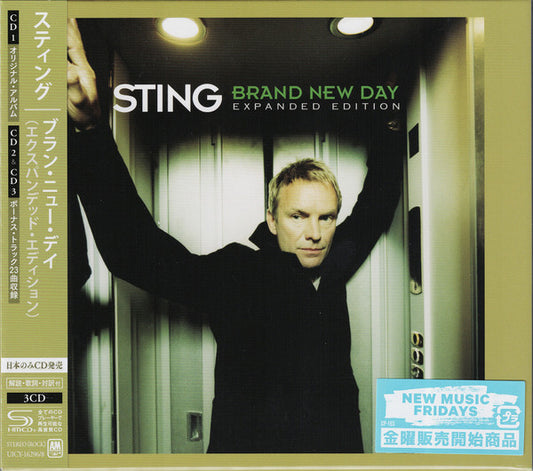 STING - BRAND NEW DAY : 3CD DELUXE EDITION - CD