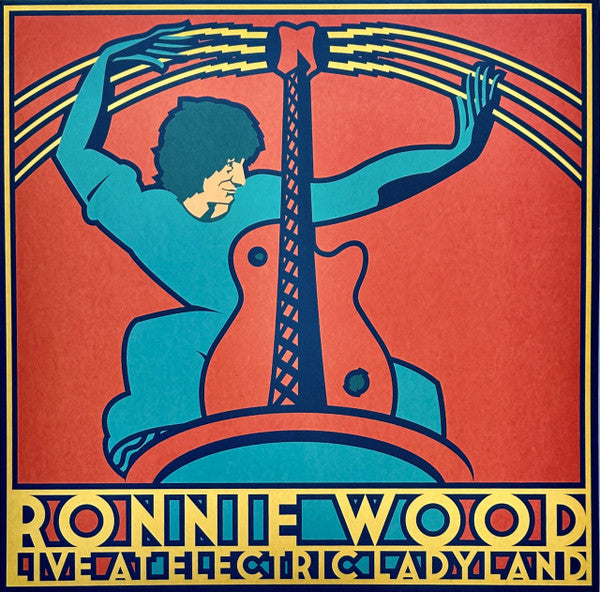 WOOD, RONNIE - LIVE AT ELECTRIC LADYLAND: TURQUOISE - LP