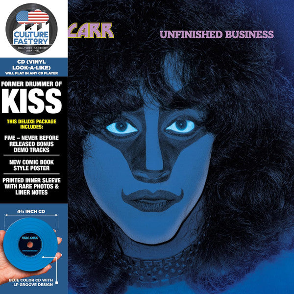 CARR, ERIC - UNFINISHED BUSINESS + 5 : BLUE POLYCARBO - CD