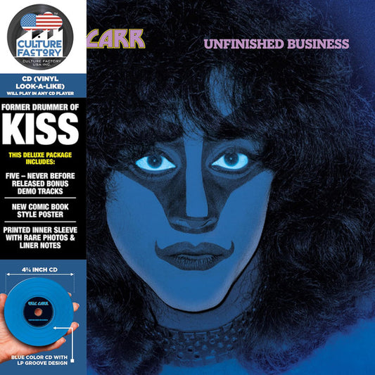 CARR, ERIC - UNFINISHED BUSINESS + 5 : BLUE POLYCARBO - CD