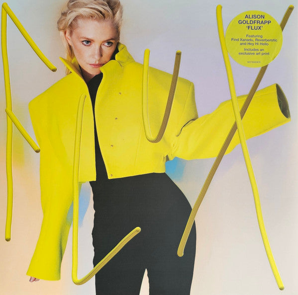 GOLDFRAPP, ALISON - FLUX : BLACK VINYL - LP