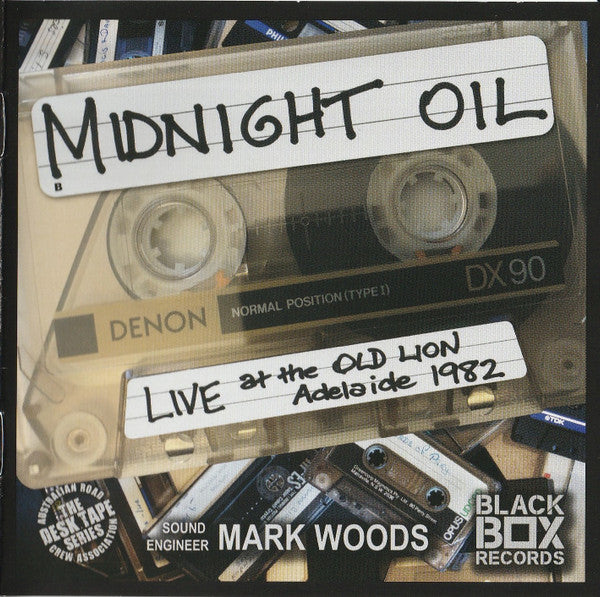 MIDNIGHT OIL - LIVE AT THE OLD LION : ADELAIDE 1982 - CD