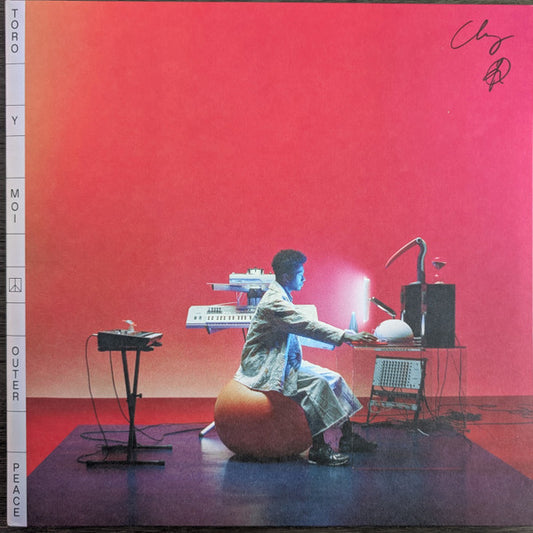 TORO Y MOI - OUTER PEACE : PURPLE/ORANGE SPLATTER - LP
