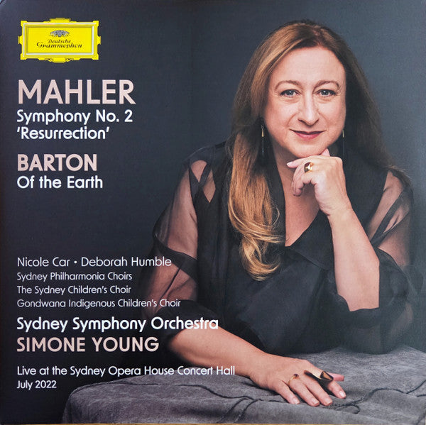 SYDNEY SYMPHONY ORCHESTRA / SIMONE YOUNG - MAHLER: SYMPHONY #2 / BARTON: OF... - LP