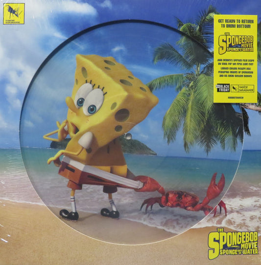 SPONGEBOB MOVIE: SPONGE OUT OF WATER - SOUNDTRACK: PICTURE DISC - LP