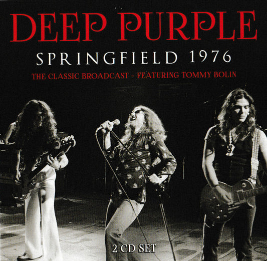 DEEP PURPLE - SPRINGFIELD 1976: 2CD SET - CD