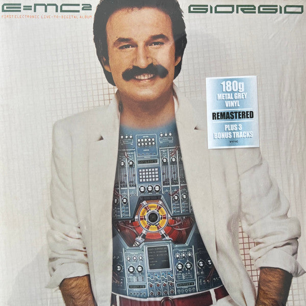 MORODER, GIORGIO - E=MC2 : GREY COLOURED VINYL - LP