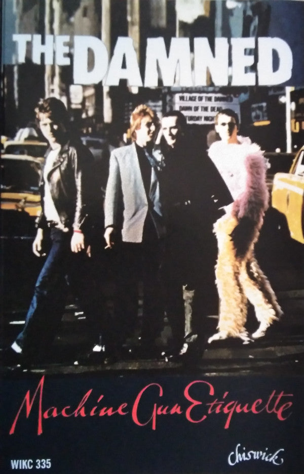 DAMNED - MACHINE GUN ETIQUETTE : CASSETTE - CS