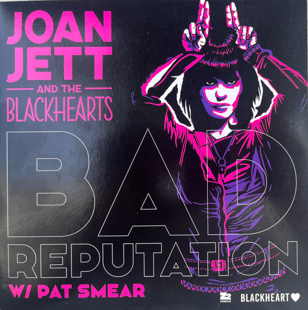JETT, JOAN & THE BLACKHEARTS - I LOVE ROCK 'N ROLL : PINK W/GRAPHIC NOV - 7