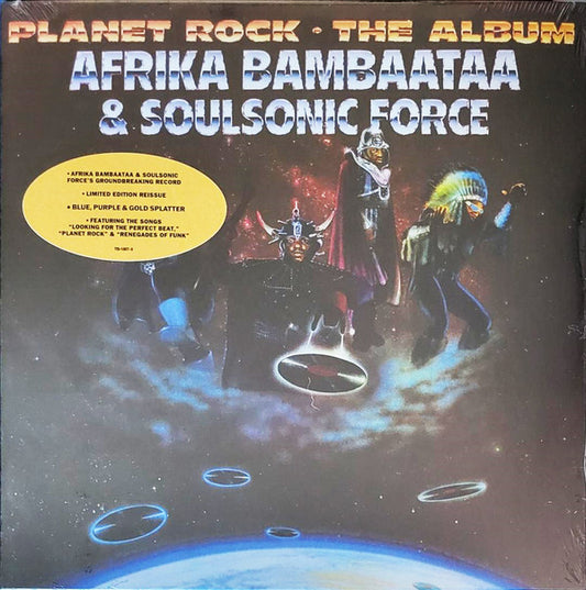 AFRIKA BAMBAATAA & SOULSONIC FORCE - PLANET ROCK : THE ALBUM (SPLATTER) - LP