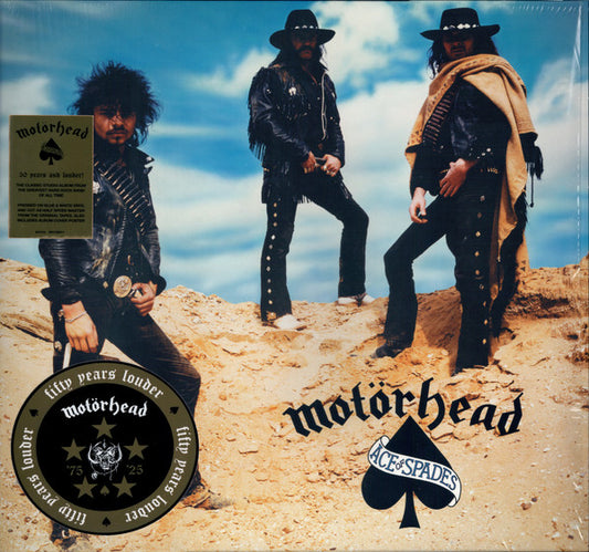 MOTORHEAD - ACE OF SPADES : HALF-SPEED (COLOURED) - LP