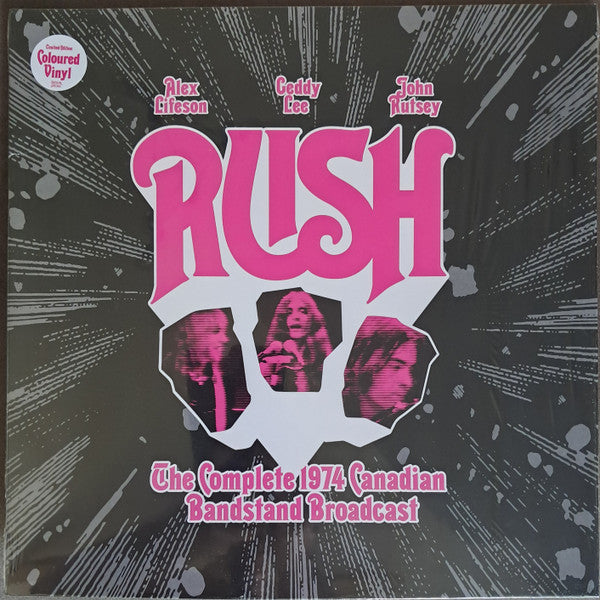 RUSH - COMPLETE 1974 CANADIAN BANDSTAND: RED - LP