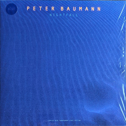 BAUMANN, PETER - NIGHTFALL : BLUE VINYL LIMITED - LP