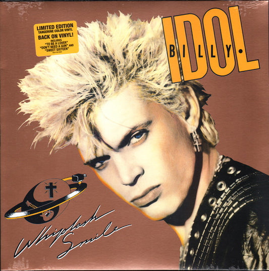 IDOL, BILLY - WHIPLASH SMILE : ORANGE VINYL - LP