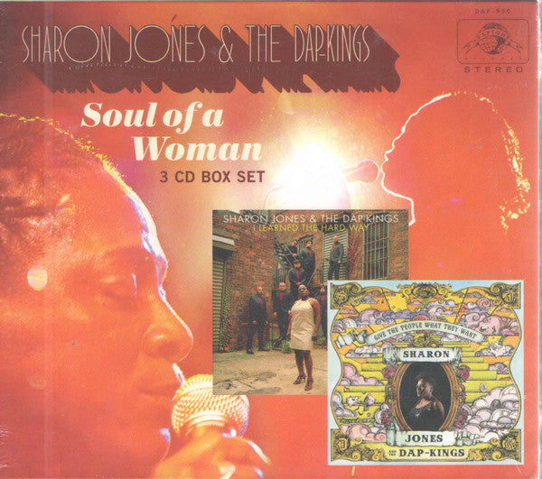 JONES, SHARON & THE DAP-KINGS - SOUL OF A WOMAN / GIVE THE PEOPLE... 3CD - CD