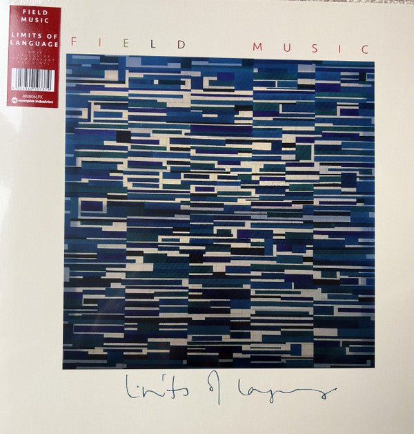 FIELD MUSIC - LIMITS OF LANGUAGE : RED VINYL - LP