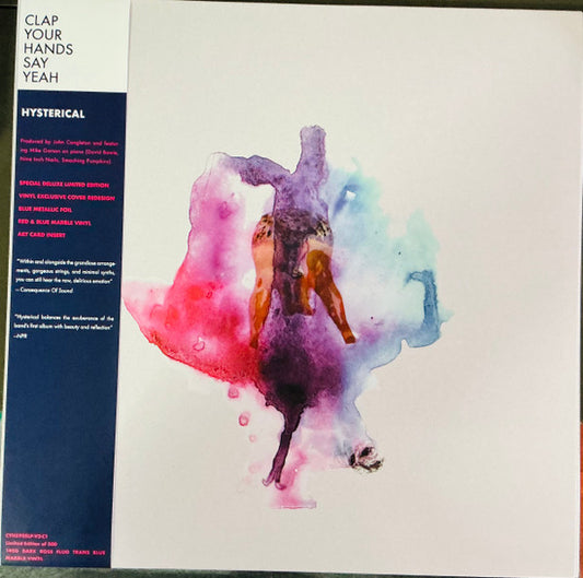 CLAP YOUR HANDS SAY YEAH - HYSTERICAL : BLUE MARBLE VINYL - LP