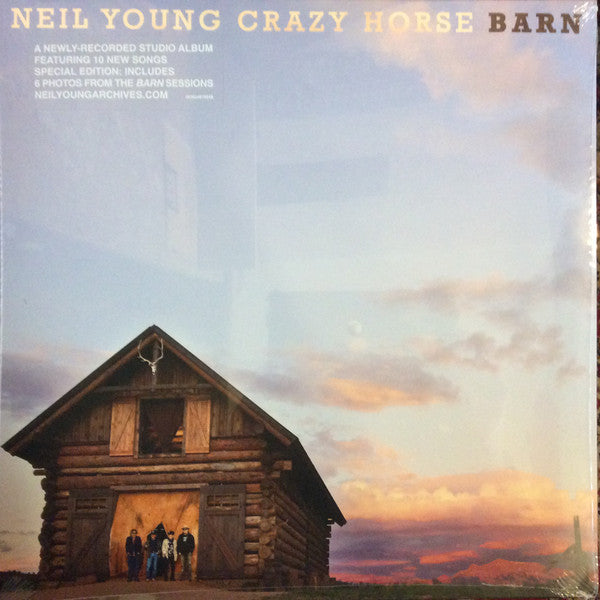 YOUNG, NEIL & CRAZY HORSE - BARN : WITH 6 PHOTO CARDS - LP