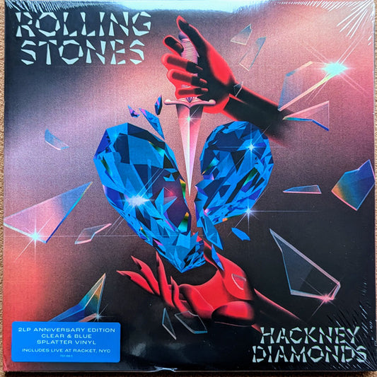 ROLLING STONES - HACKNEY DIAMONDS + 7 : 2LP BLUE VINYL - LP