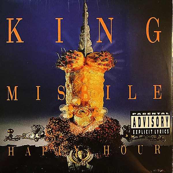 KING MISSILE - HAPPY HOUR: BLUE VINYL - LP