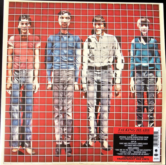 TALKING HEADS - MORE SONGS ABOUT ... + 11 : RED 2LP - LP