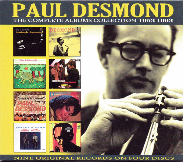 DESMOND, PAUL - COMPLETE ALBUMS COLLECTION: 1953-1963 - CD
