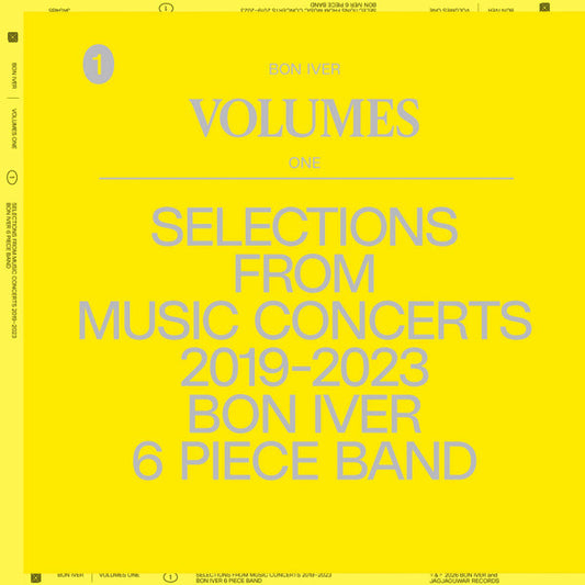 BON IVER - VOLUMES: ONE - CD