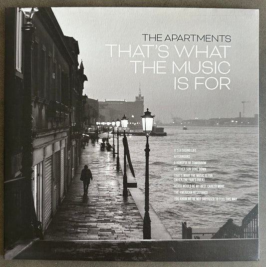 APARTMENTS - THAT'S WHAT THE MUSIC IS FOR - LP