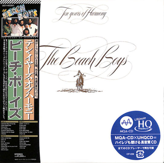 BEACH BOYS - TEN YEARS OF HARMONY : 2CD UHQCD - CD