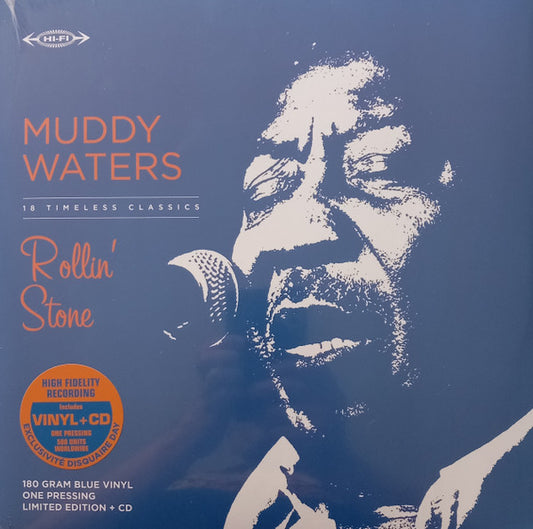 WATERS, MUDDY - ROLLIN' STONE : BLUE LP+CD - LP