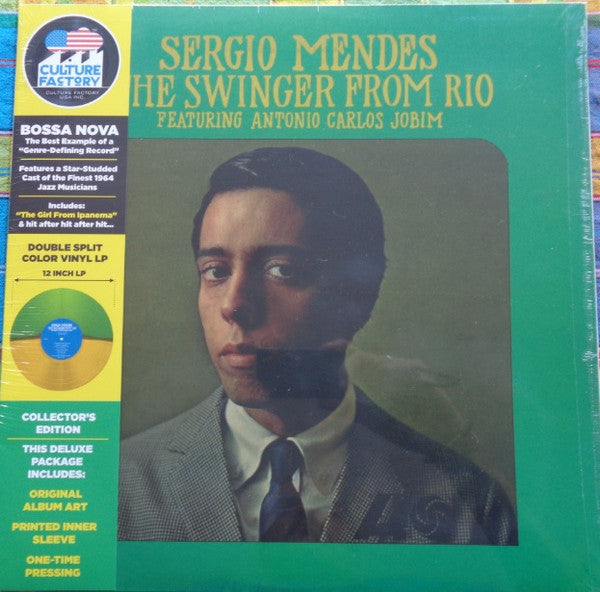 MENDES, SERGIO - SWINGER FROM RIO : 180G SPLIT COLOUR - LP