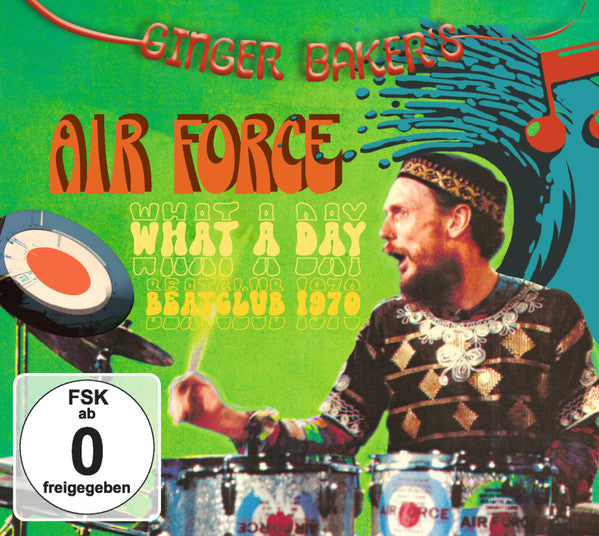 BAKER, GINGER / AIR FORCE - WHAT A DAY : BEATCLUB 1970 CD + DVD - CD