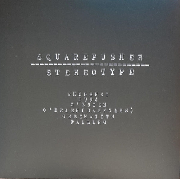 SQUAREPUSHER - STEREOTYPE : 2LP SET (2025 REMASTER) - LP