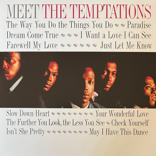 TEMPTATIONS - MEET THE TEMPTATIONS : 180 GRAM VINYL - LP