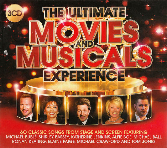 VARIOUS - ULTIMATE MOVIES & MUSICALS : 3CD - CD