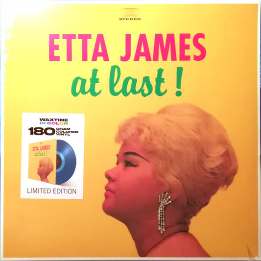 JAMES, ETTA - AT LAST + 4 : 180G BLUE VINYL - LP