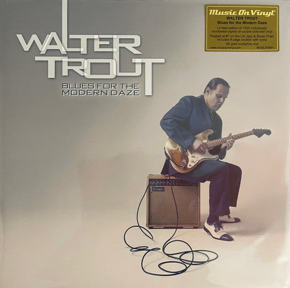 TROUT, WALTER - BLUES FOR THE MODERN DAZE : PURPLE 2LP - LP