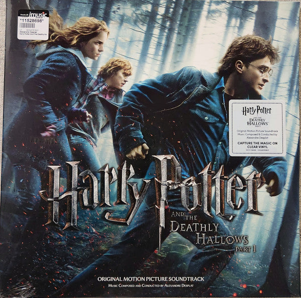 HARRY POTTER & THE DEATHLY HALLOWS : 1 - SOUNDTRACK : CLEAR 2LP SET (2025) - LP