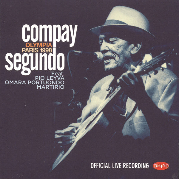 SEGUNDO, COMPAY - LIVE OLYMPIA PARIS 1998 : CD + DVD SET - CD