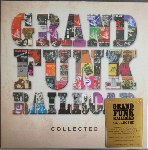 GRAND FUNK RAILROAD - COLLECTED : 2LP SET (180-GRAM VINYL) - LP