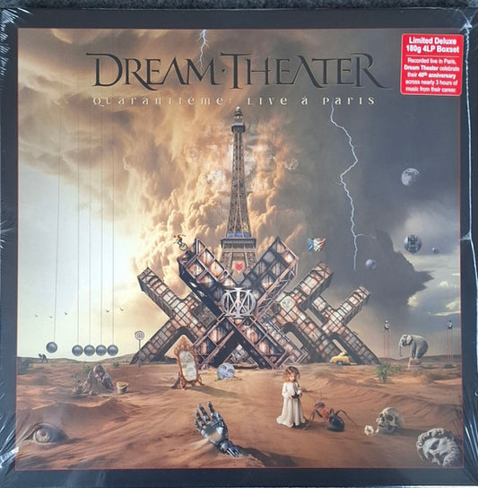 DREAM THEATER - QUARANTIEME : LIVE A PARIS (BLACK 4LP) - LP